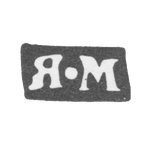 Клеймо мастера Масленников Яков Семенов - Москва - инициалы "Я-М" - 1756-1790 гг., фото 