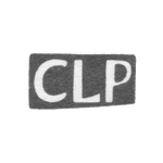 Клеймо мастера Пригнитц Отто Леопольд - Пайде - инициалы "CLP" - 1859 г., фото 