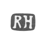 Клеймо неизвестного мастера Пскова - инициалы "RH" - кон. 19 в., фото 