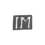 Клеймо мастера Муерманн Иоганн - Рига - инициалы "IM" - 1731-1745 гг., фото 