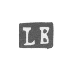 Клеймо неизвестного мастера Риги - инициалы "LB" - 1919-1940 гг., фото 