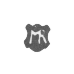 Клеймо мастера Роловес Маттиас - Рига - инициалы "MR" - 1555-1574 гг., фото 