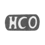 Клеймо мастера Орделин Хейно Кристиан - Таллин - инициалы "HCO" - 1759-1780 гг., фото 