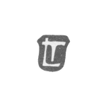 Клеймо мастера Техель Лоренц - Таллин - инициалы "LT" - 1571-1592 гг., фото 