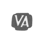 Клеймо мастера Андриан Валентин - Таллин - инициалы "VA" - 1714-1753 гг., фото 