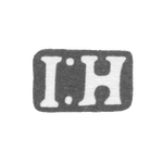 Клеймо мастера Хагель Иоганн - Тарту - инициалы "IH" - 1850-1878 гг., фото 