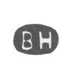 Клеймо неизвестного мастера Углича - инициалы "ВН" - 1762-1766 гг., фото 
