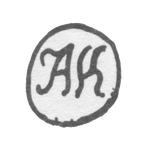 Клеймо мастера Колотошин Алексей Федоров - Ярославль - инициалы "АК" - 1842-1876 гг., фото 