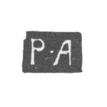 Клеймо мастера Артемьев Родион - Ярославль - инициалы "Р-А" - 1795 г., фото 