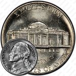 5 центов 1989, Томас Джефферсон