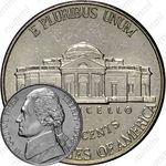 5 центов 1998, Томас Джефферсон
