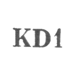 Клайпедский художественный комбинат "Дайле" - "KD1" - 1961, фото 