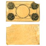 25 рублей 1919, Государственный Кредитный Билет 1919, 1920 г. (не выпущены), фото 