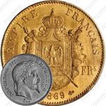 100 франков 1869
