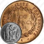 100 франков 1905