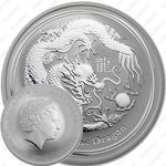 1 доллар 2012, год дракона