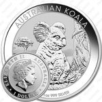 1 доллар 2017, коала