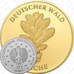 20 евро 2010, дуб