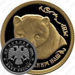 25 рублей 1994, соболь