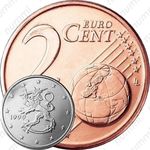 2 евро цента 1999, М