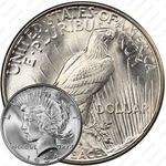 1 доллар 1934, мирный доллар
