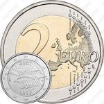 2 евро 2007, независимость Финляндии