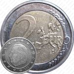 2 евро 2007, регулярный чекан Бельгии, Albert II de Belgique (король Альберт 2)