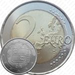 2 евро 2014, регулярный чекан Андорры