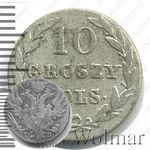 10 грошей 1822, IB
