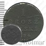 1 грош 1834, IP