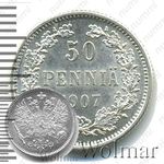 50 пенни 1907, L