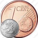 1 евро цент 1999, М