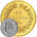 40 франков 1834