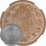 10 пенни 1889