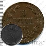 10 пенни 1909