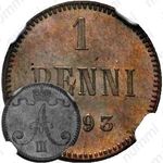 1 пенни 1893