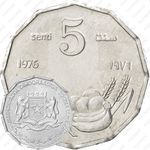 5 центов 1976, еда миру