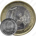 1 евро 2001, M