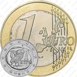 1 евро 2002, регулярный чекан Греции