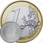 1 евро 2014, регулярный чекан Ватикана (Франциск)