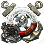 Членский знак ОСНАВ (Общество спасения на водах) СССР