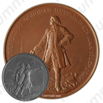 Настольная медаль «В память 250-летия со дня основания Ленинграда. 1953»