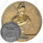 Настольная медаль «Скульптура Летнего сада. Изобилие»