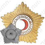 Знак «Активисту Общества Красного Полумесяца Узбекской ССР»
