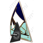 Знак «Парусные гонки на льду. Буер»