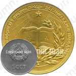 Золотая школьная медаль Белорусской ССР