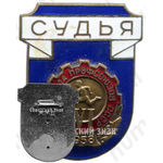 Знак «Судья. VI спартакиада профсоюзов СССР»