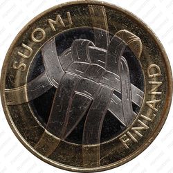 5 евро 2011, Карелия - Аверс
