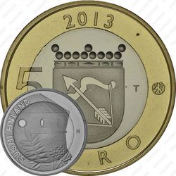 5 евро 2013, крепость Олафсборг