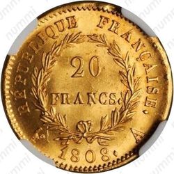 20 франков 1808